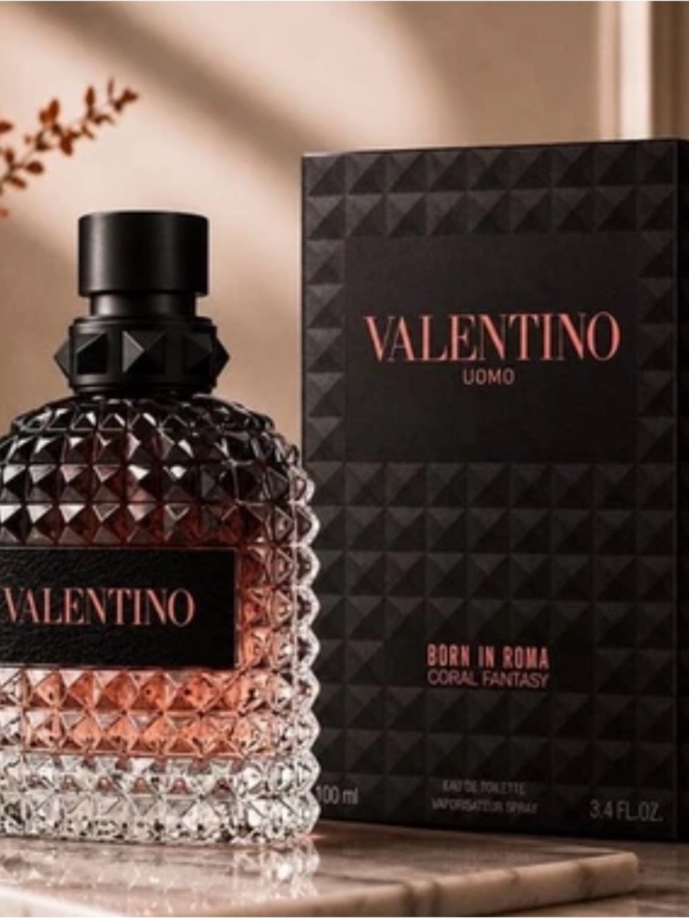 Valentino Men - Black and Rose Gold Accents